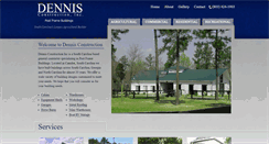 Desktop Screenshot of dennisconstructioninc.com